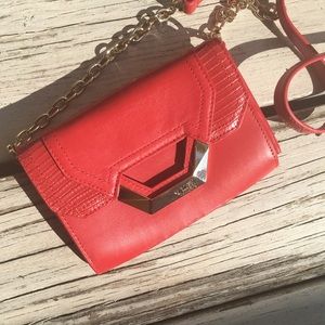 RED DOLCE VITA MINI CROSSBODY PURSE